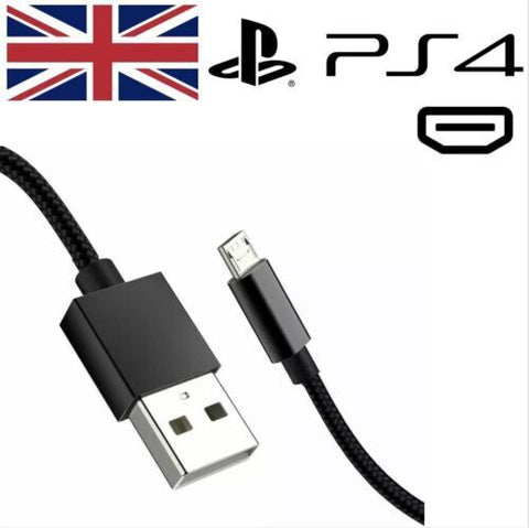 Charger Cable PS4 Controller Charging Lead Micro USB PlayStation 4  1M 2M 3M