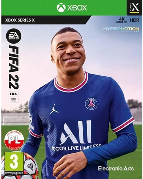 FIFA 22 Football Video Game (XBOX SERIES X, 2021) PEGI 3