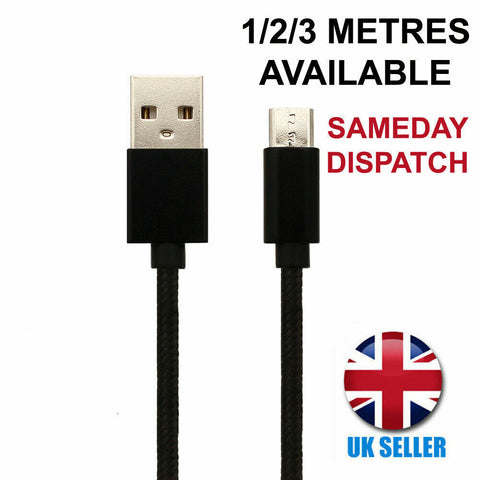 Micro USB Phone Charger Cable for Sony Xperia M4 Aqua / Tipo / Z5 / Z3 / Z2 / Z1