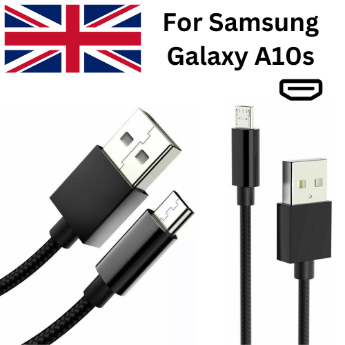 Charger Cable For Samsung Galaxy A10s Micro USB Charging Lead 1M 2M 3M Long