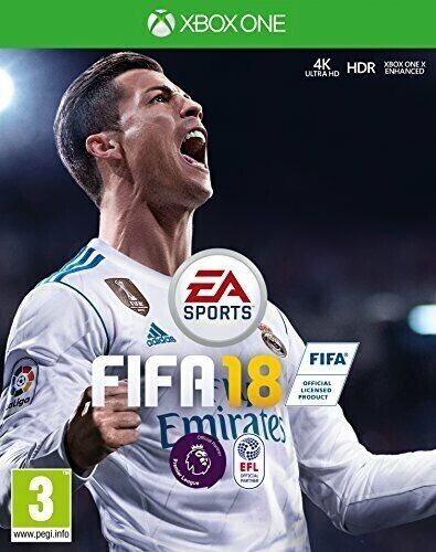 FIFA 18 Football Video Game (Microsoft Xbox One, 2017) In Very Good Condition